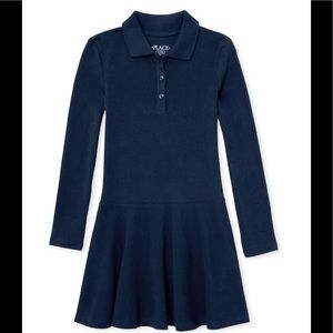 NWOT The children’s Place Long Sleeves Uniform Dress size 16